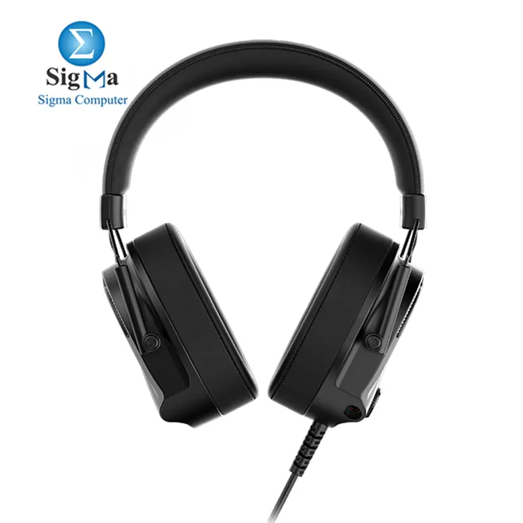 FANTECH ALTO HG26 – Virtual 7.1 surround sound, RGB lighting, 50mm drivers, USB connection, detachable noise-cancelling mic, 2m PVC cable.