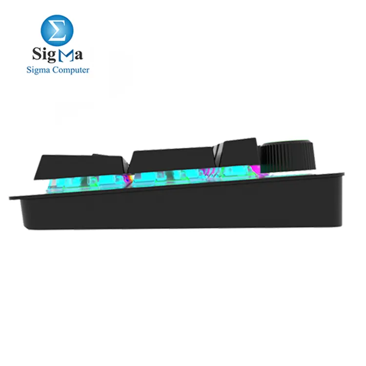 Fantech MAXPOWER MK853 – Full-size mechanical keyboard with Outemu switches, RGB lighting, 1000Hz polling rate, and anti-ghosting.