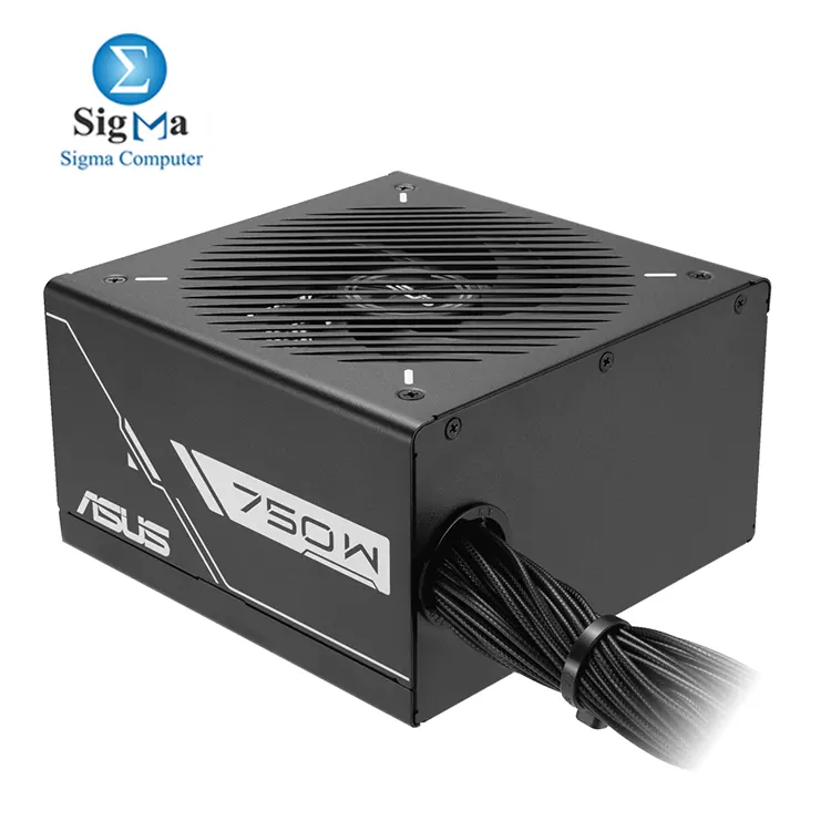 ASUS Prime 750W Bronze PSU Black – ATX, 80 Plus Bronze, Active PFC, 62.5A on +12V, 3x 6+2-pin GPU, 6x SATA, full protection features, dual ball bearing fan.