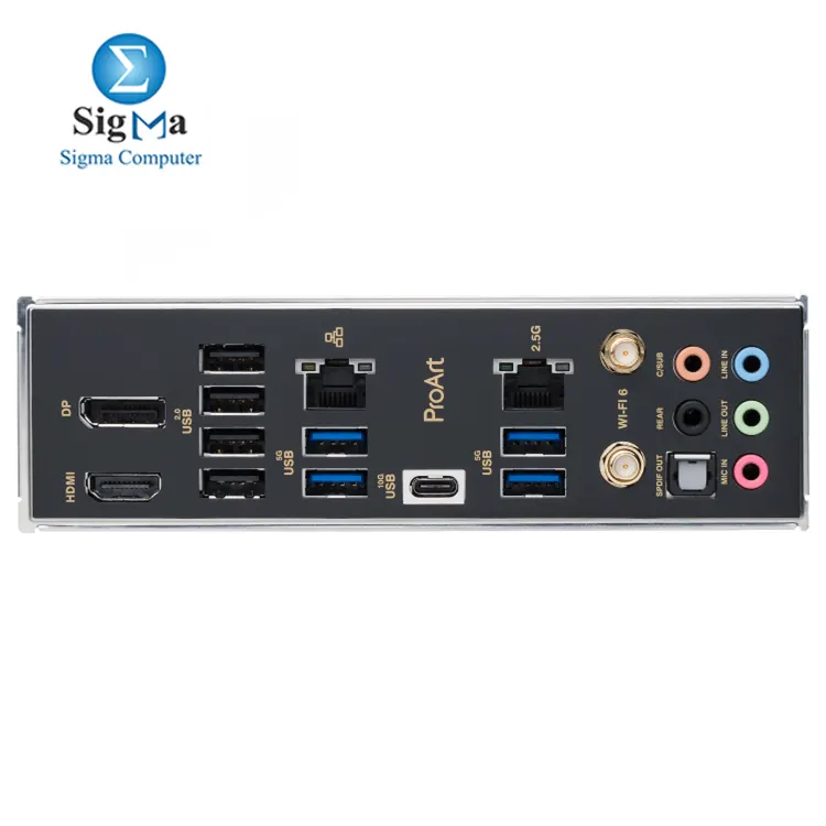 ASUS ProArt B760-CREATOR WIFI – ATX motherboard with LGA1700, DDR5 up to 192GB, PCIe 5.0, 3× M.2, 2.5G LAN, Wi-Fi 6, USB-C 20Gbps, HDMI 2.1, DP 1.4, and Aura Sync.