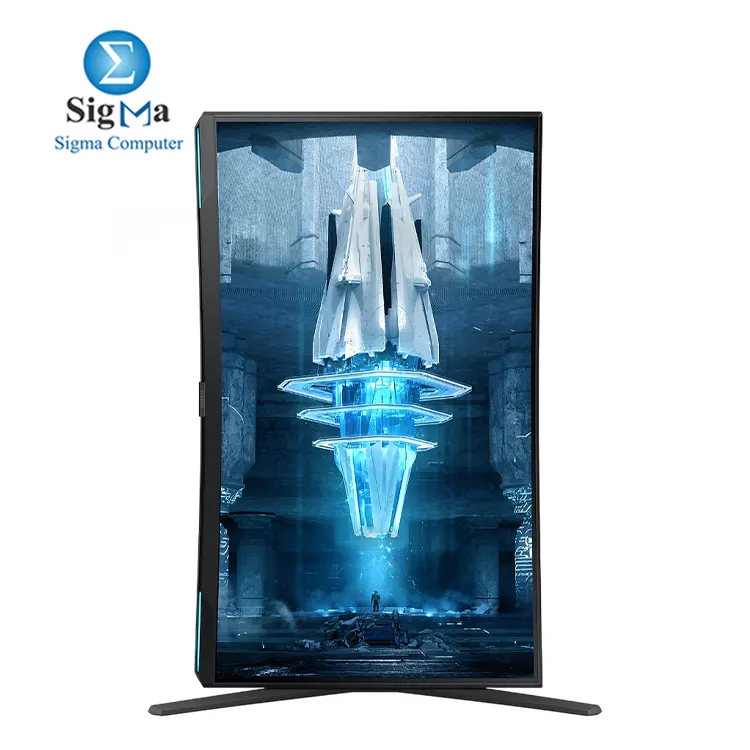 Samsung LS32BG850NMXUE – 32-Inch Curved UHD VA 240Hz, 1ms, Quantum Mini-LED, HDR2000, 95% DCI-P3, FreeSync Premium Pro, HDMI 2.1, DP 1.4, Adjustable Stand.