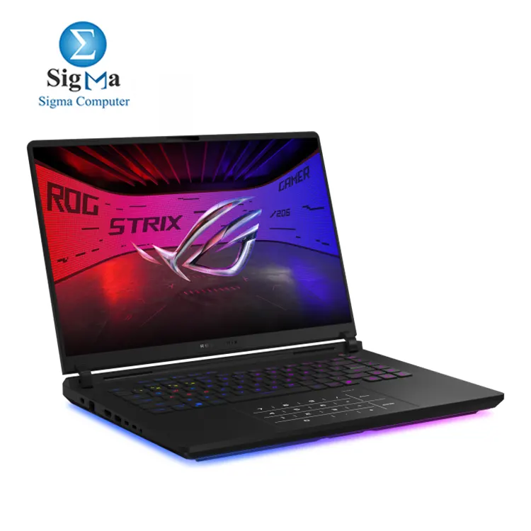 Asus ROG Strix Scar 16 G635LW-AI264W Intel Core Ultra 9 275HX - NVIDIA RTX 5080 16GB - 64GB DDR5 5600MHz - 2TB NVME M.2 - 16-Inch 2.5K 240Hz  IPS - WIN11