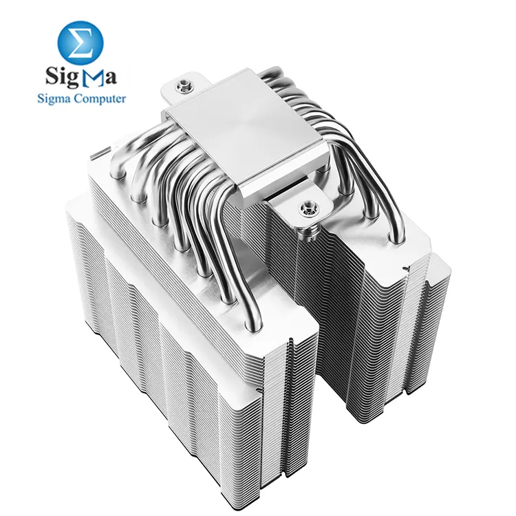 Thermalright Phantom Spirit 120 SE ARGB – Dual tower cooler with 7×6mm heatpipes, 154mm height, 120mm fan at 1500 RPM, 66.17 CFM, ARGB 3-Pin 5V, S-FDB bearing.