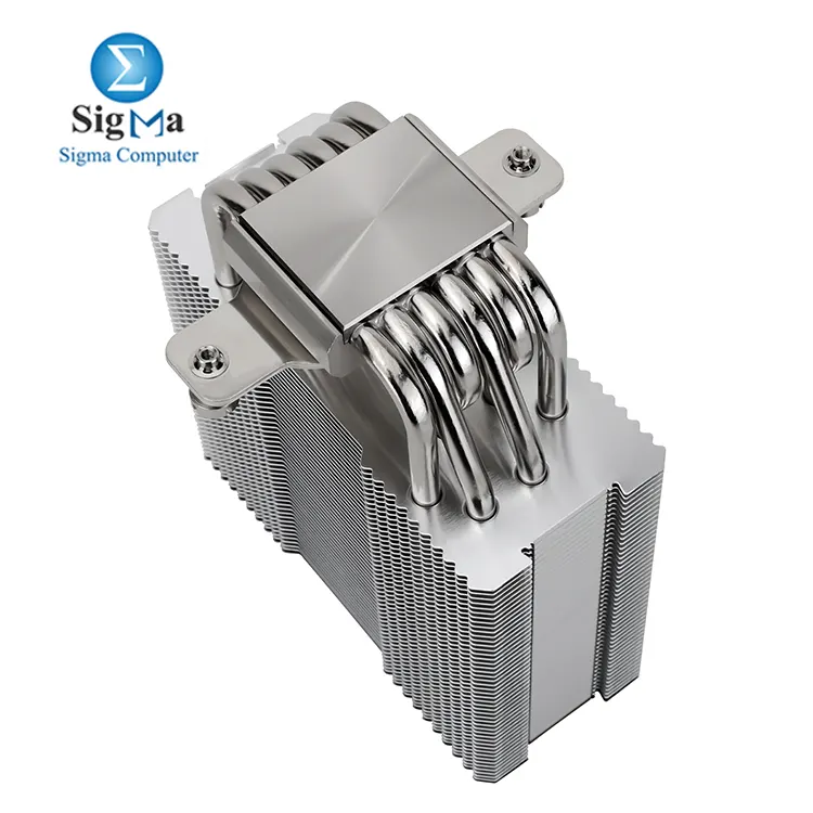 Thermalright Burst Assassin 120 ARGB – 6×6mm heatpipes, 154mm height, C1100 copper base, 120mm fan at 1550 RPM, 66.17 CFM, S-FDB bearing, ARGB 5V 3-Pin.