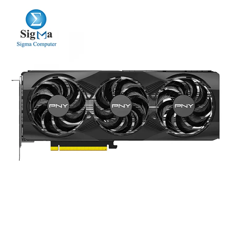 PNY GeForce RTX 5070 OC Triple Fan – Blackwell, 12GB GDDR7, 6144 CUDA cores, 2.16GHz base clock, 250W TDP, 3x DP, 1x HDMI, dual 8-pin