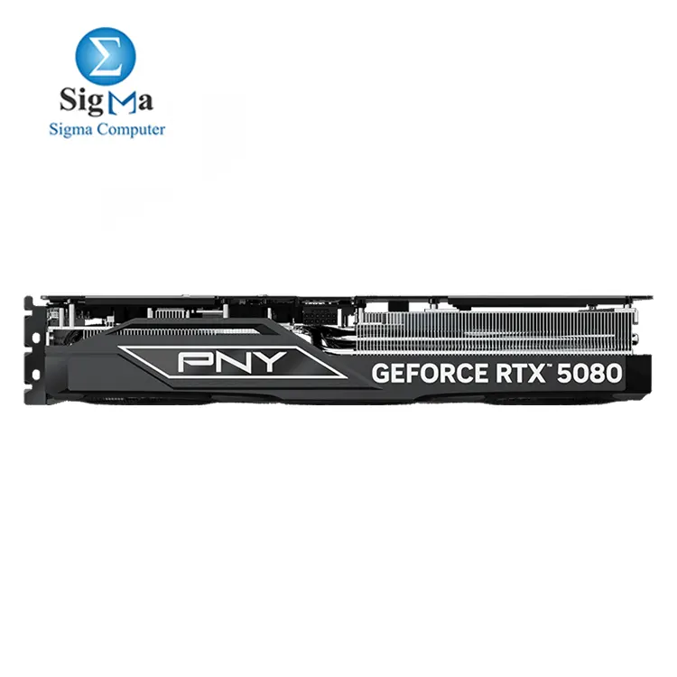 PNY GeForce RTX 5080 OC Triple Fan     Blackwell Architecture  16GB GDDR7  10752 CUDA Cores  2.73GHz Boost  360W TDP  3xDP   1xHDMI