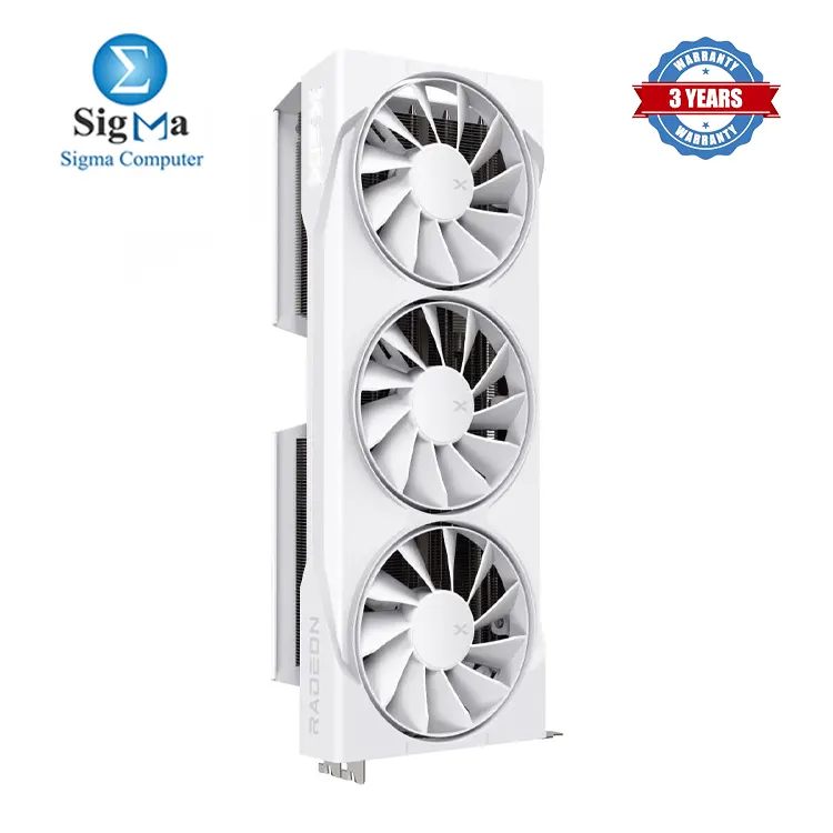 XFX Swift Radeon RX 9070 XT     16GB GDDR6  RDNA    4  4096 cores  Boost up to 2970 MHz  PCIe 5.0  Triple Fan  3x DP 2.1  1x HDMI 2.1  800W PSU.
