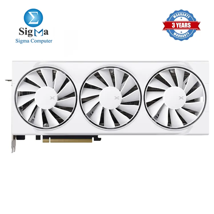 XFX Swift Radeon RX 9070 XT     16GB GDDR6  RDNA    4  4096 cores  Boost up to 2970 MHz  PCIe 5.0  Triple Fan  3x DP 2.1  1x HDMI 2.1  800W PSU.