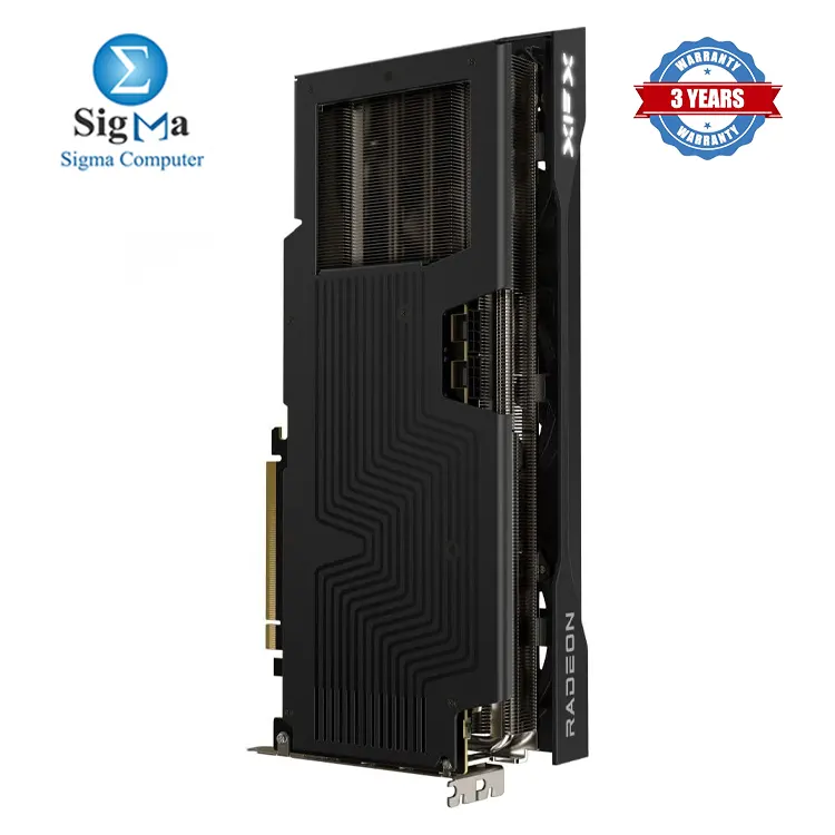 XFX RX 9070 XT – AMD RDNA 4 GPU, 16GB GDDR6, 4096 cores, 2970 MHz boost, PCIe 5.0, triple-fan, 2×8-pin, 800W PSU, 3x DP 2.1, 1x HDMI 2.1.