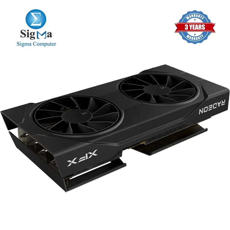 XFX Swift AMD Radeon RX 9060 XT OC Gaming Edition 8GB AMD RDNA™ 4, 2048 SP, 8GB GDDR6, 128-bit, 3320 MHz Boost, Dual Fan, 2x DP 2.1, 1x HDMI 2.1, PCIe 5.0, 1x 8-Pin.