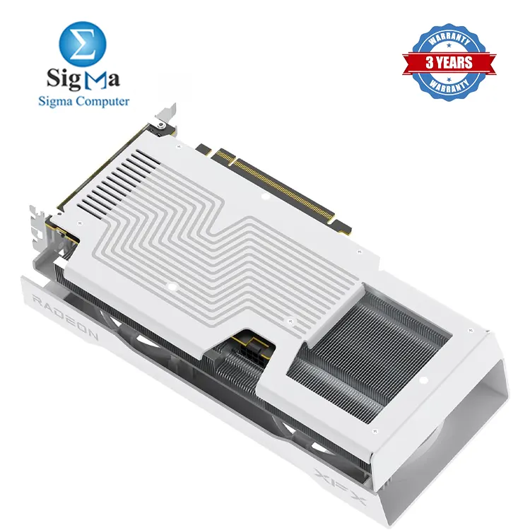 XFX Swift AMD Radeon RX 9060 XT OC White Gaming Edition 8GB GDDR6  RDNA 4  2048 cores  up to 3320 MHz  PCI-E 5.0  Dual Fan  2x DP 2.1  1x HDMI 2.1  1x 8-pin