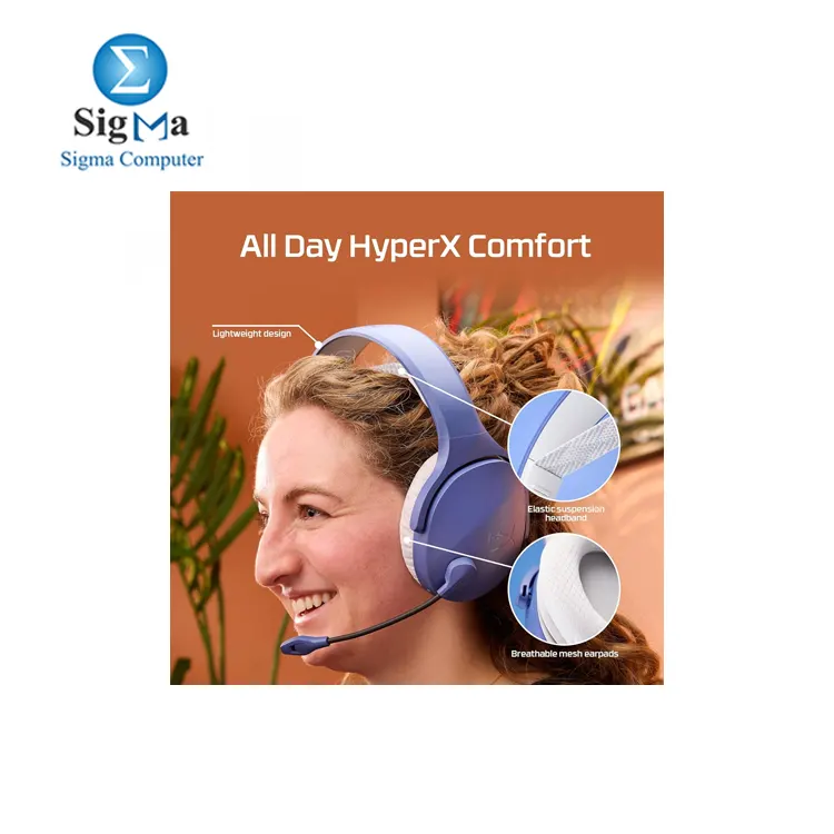 HyperX Cloud Jet Dual Wireless – 2.4GHz & Bluetooth, 40mm drivers, up to 25h battery, noise-canceling mic, compatible with PC, Mac, PS5/PS4, Mobile.
