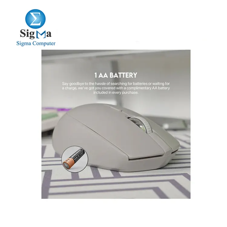 FANTECH Go W193 Gray     Wireless optical mouse  800   1600 DPI  4 buttons  10m range  59.2g  1xAA battery  Windows macOS compatible