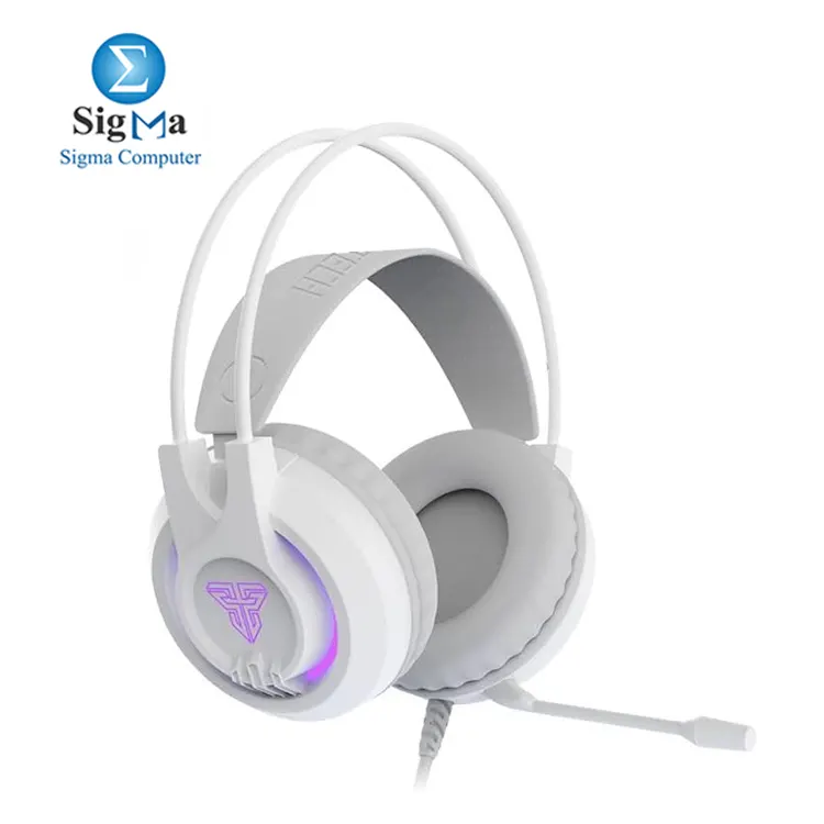 FANTECH HG20 Chief II     Wired Over-Ear RGB Gaming Headset with 3.5mm jack  noise-cancelling mic  121dB sensitivity  2m cable  and PC compatibility.