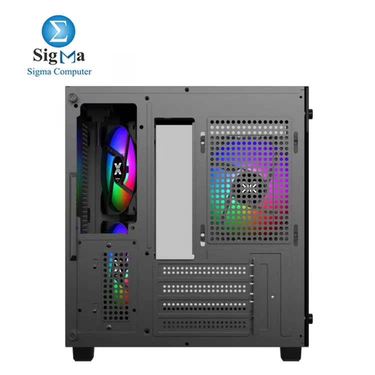 Xigmatek Aqua M Nano II     M-ATX case  supports 155mm CPU coolers  290mm GPUs  240mm radiator  up to 7 fans  ATX PSU  150mm   2 tempered glass panels  USB 3.0.